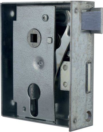 Bild Kastenschloss 84P verzinkt PZW L einwärts 60/5 5/8 mm - Neutral-3