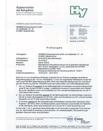 Bild Förderschlauch PROTAPE PUR 335MHFFLAT 27 5mm 5m-2