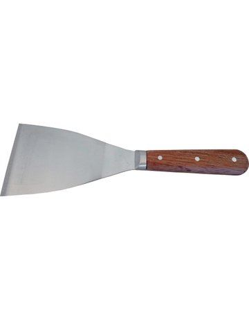 Bild Malerspachtel VA mit Rosenholzheft 80mm HAROMAC-0