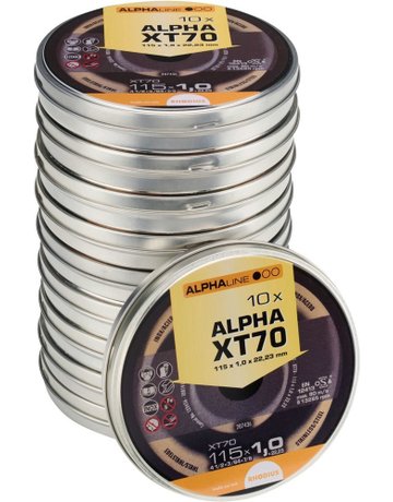 Bild Trennscheibe XT70 in Dose 115 x 1,0mm ge r. Rhodius-0
