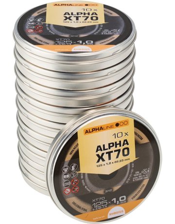 Bild Trennscheibe XT70 in Dose 125 x 1,0mm ge r. Rhodius-0