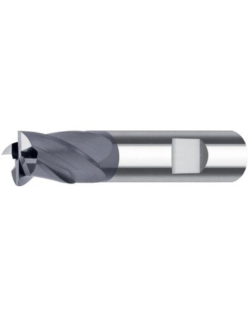 Bild Schaftfräser DIN6527 VHM AlTiN+ Z4 30Gra d Schaft HB 8mm FORTIS-0