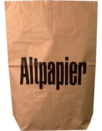 Bild Papiersack Altpapier 70x95 cm - Neutral-0
