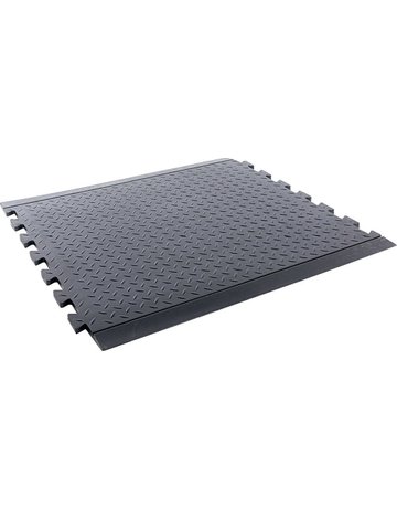 Bild Arbeitsplatzmatte Puzzle SBR, schwarz, M ittelstück, 13mm, 710x780mm - Neutral-0