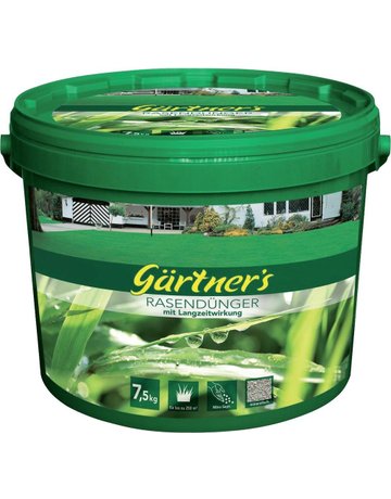 Bild Rasendünger mit Langzeitwirkung,7,5 kg - Gärtner`s-0
