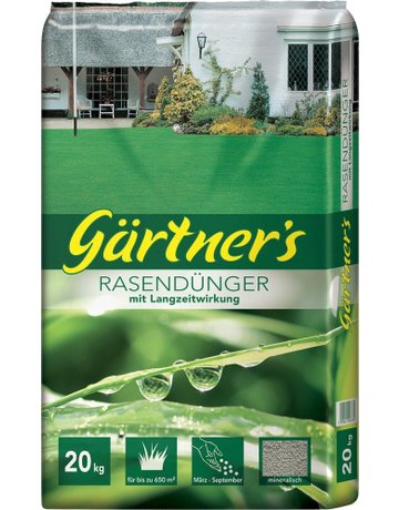 Bild Rasendünger mit LZW Komponenten 20 kg - Gärtner`s-0