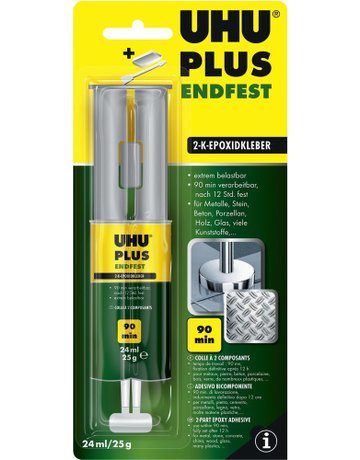 Bild UHU plus endfest 2K-Spritze 24ml/25g-1