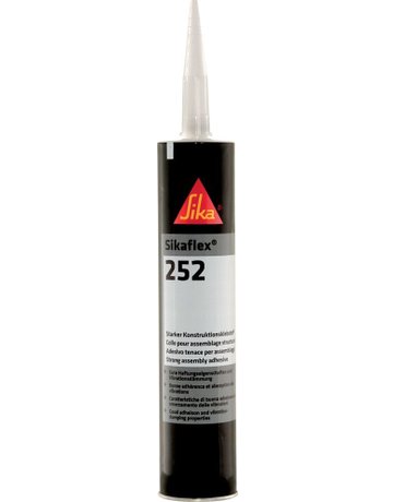 Bild Sikaflex-252 300ml Kart. schwarz (MDI)-0