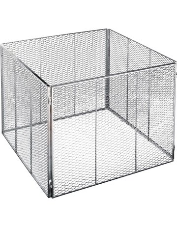 Bild Komposter Streckmetall 100 X 100 X 80 cm Brista - Neutral-0