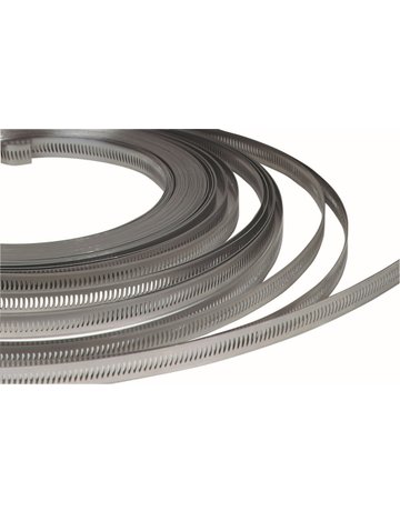 Bild Schneckenschraubband V2A, 14 mm, Rolle a 30m Bandimex-0