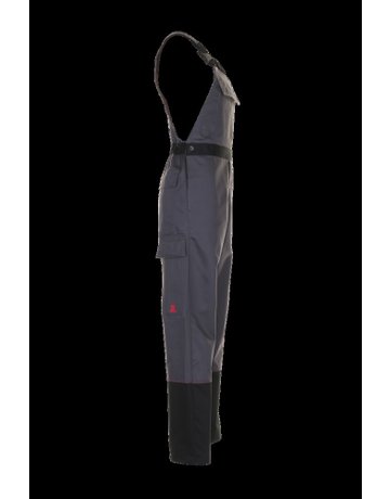 Bild Latzhose Weld Shield, Gr. 58,grau/schwarz - PLANAM-2