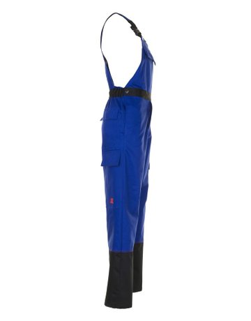 Bild Latzhose Weld Shield, Gr. 48,kornblau/sch warz - PLANAM-2