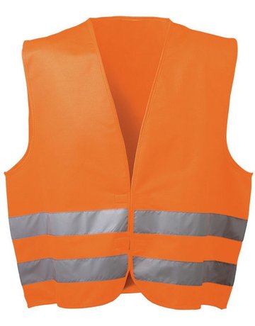 Bild Warnweste, PVC, EN 471, Einheitsgröße, o range - WICATEX-0