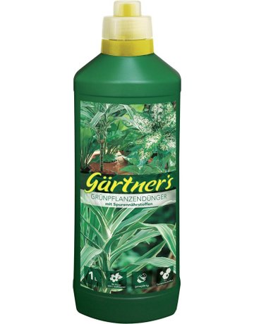 Bild Grünpflanzendünger mit Spurenelemente, 1 l - Gärtner`s-0