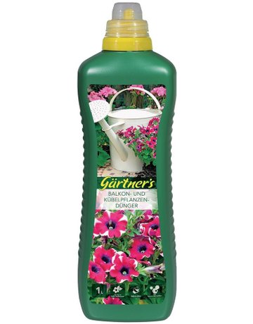 Bild Balkon- u. Kübelpflanzen- Dünger, 1l - Gärtner`s-0