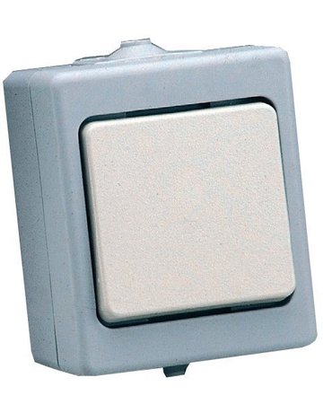 Bild Universalschalter A/W AP / FR grau/weiss Kopp-0