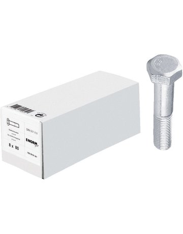 Bild DIN 931 8.8 galZn M10x75 HP E-NORMpro-0