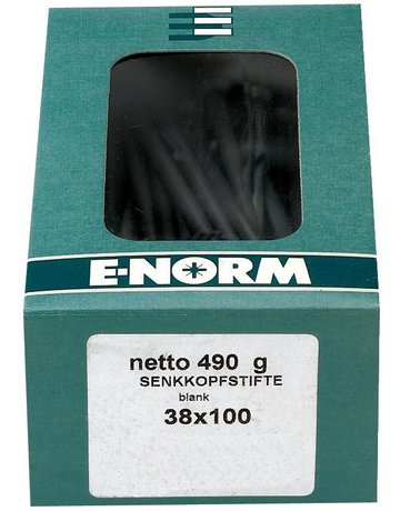 Bild Drahtstift vers. blank 1,2x 20 a 200gr E -NORM - E-NORM-0