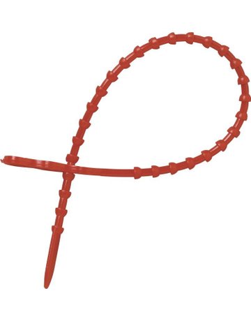 Bild Mehrzweckbinder,200mm,rot (wiederverwend bar) Heidem - HEIDEMANN-0