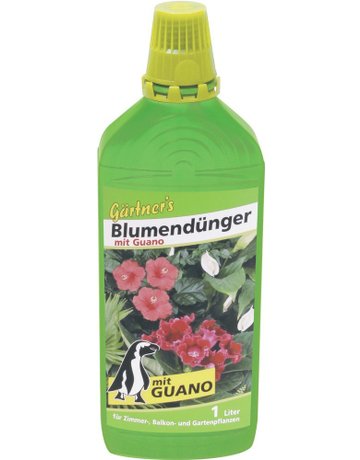 Bild Blumendünger mit Guano, 2,5 l - Gärtner`s-0