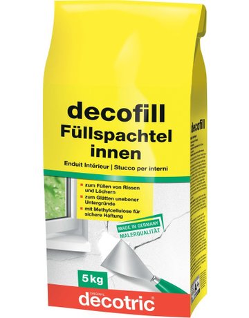 Bild Decofill Spachtelmasse innen, 5 kg,Tüte decotric-0