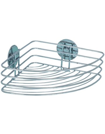 Bild Turbo-Loc Eckablage Chrom, 26,5x20x10,5 cm WENKO-0