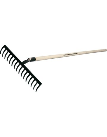 Bild Bau-/Gartenrechen 16 Zinken, mit Stiel 15 0cm - SHW-0