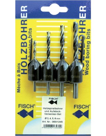 Bild HolzSpiBo-/Versenker-Satz 3-4-5-6mm auf Karte Fisch-0
