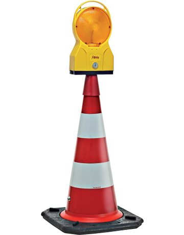 Bild TL Kegelblitzleuchte LED Doppelseitig Hö he 750 mm - WEMAS-0