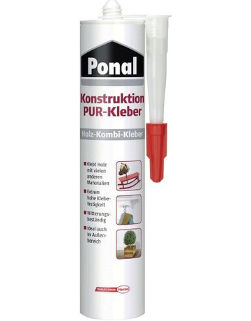 Bild Ponal Konstruktion PUR-Kleber 530g (F)-0