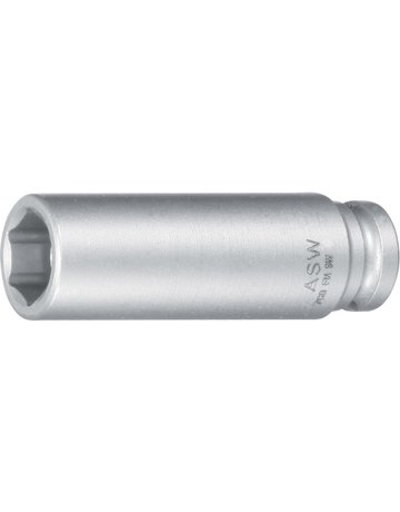 Bild Kraft- Steckschlüsseleinsatz lang mit Fe dermagnet 1/4"" 8mm ASW-0