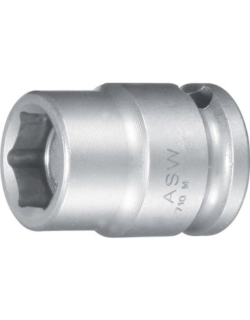 Bild Kraft- Steckschlüsseleinsatz mit Magnet 3/8"" 10mm ASW-0