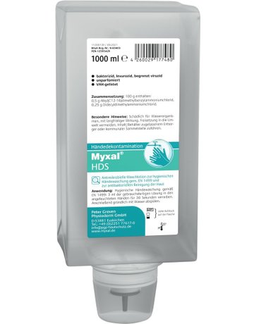 Bild Händedekontamanitation Myxal HDS, 1000ml Variof. - GREVEN-0