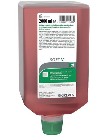 Bild GREVEN SOFT V 2000 ml Varioflasche Hautr einigungslotion mild Greven-0
