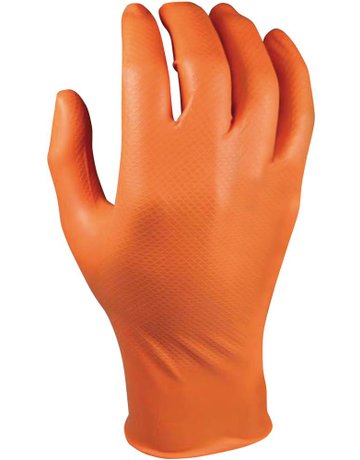 Bild Handschuh Grippaz, orange, Gr. 2XL, Box a 50 Stück-0