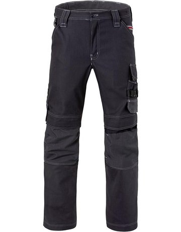 Bild Bundhose Attitude, Gr. 48, schwarz/kohlengrau-0