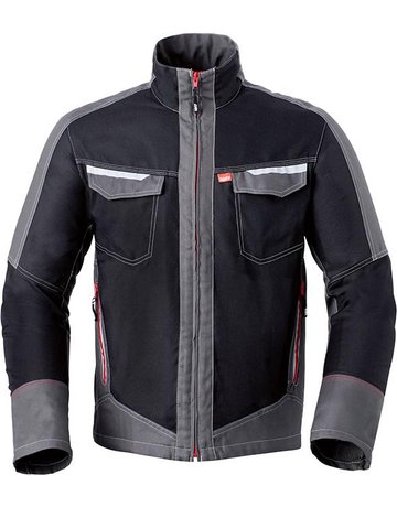 Bild Langjacke Attitude, Gr. M, schwarz/kohlengrau-0