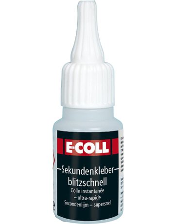Bild Sekundenkleber 20g blitzschnell E-COLL-0
