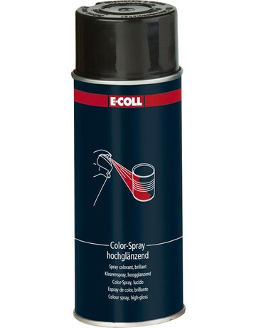 Color-Spray, hochglänzend400ml tiefschwarz E-COLL