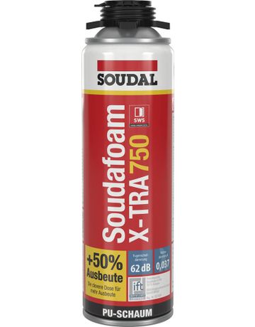 Soudafoam X-Tra B2 500ml (MDI) SOUDAL