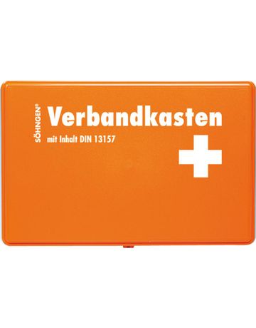 Verbandkasten KIEL orangeDIN 13157