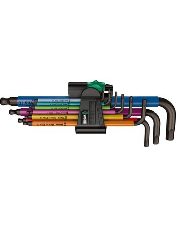 Winkelschraubendreher- Satz Multicolor 9-teilig Wera