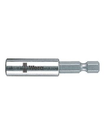 Bithalter 1/4" für 1/4" Bits Magnet + Sprengring 152mmWera