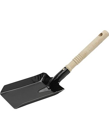 Bild Metall-Kohleschaufel schwarz lackiert mit Holzgriff - Nölle-0