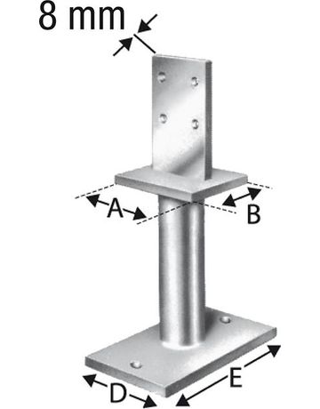 SST Stützenfuß PISB160G-B