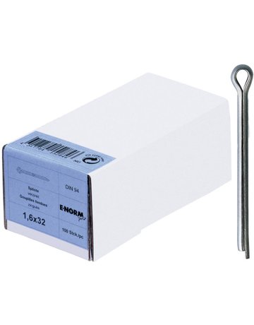 Bild Splint DIN 94 3,2x 32 verzinkt - E-NORMpro-0