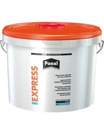 Ponal Express Holzleim 10kg Eimer (F) Weißleim Henkel