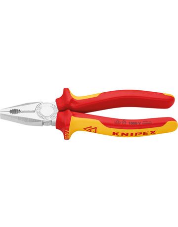 Kombinationszange VDE mitMehrkomponenten-Griffen 160mm KNIPEX