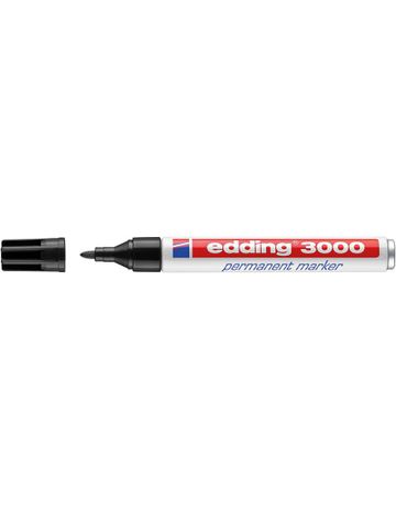 Permanentmarker 3000 schwarz edding