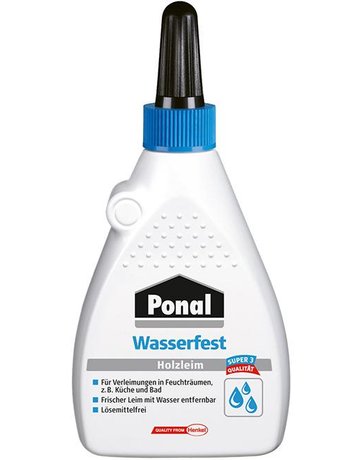 Bild Holzleim wasserfest 120g (F) - Ponal-0